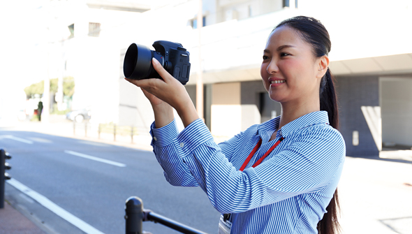 職人さんが事前プランを立てやすいよう、現場の写真撮影も重要。